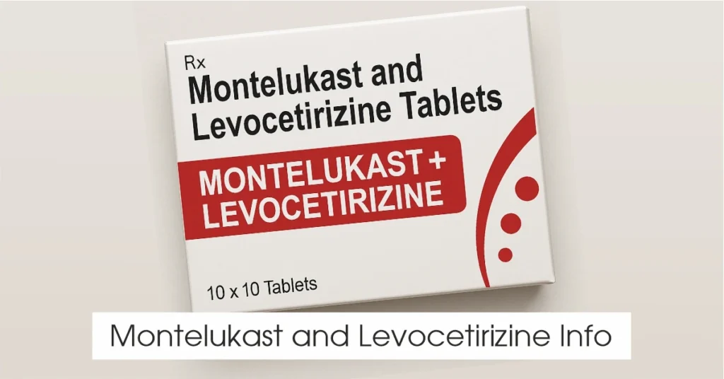 Montelukast Sodium and Levocetirizine