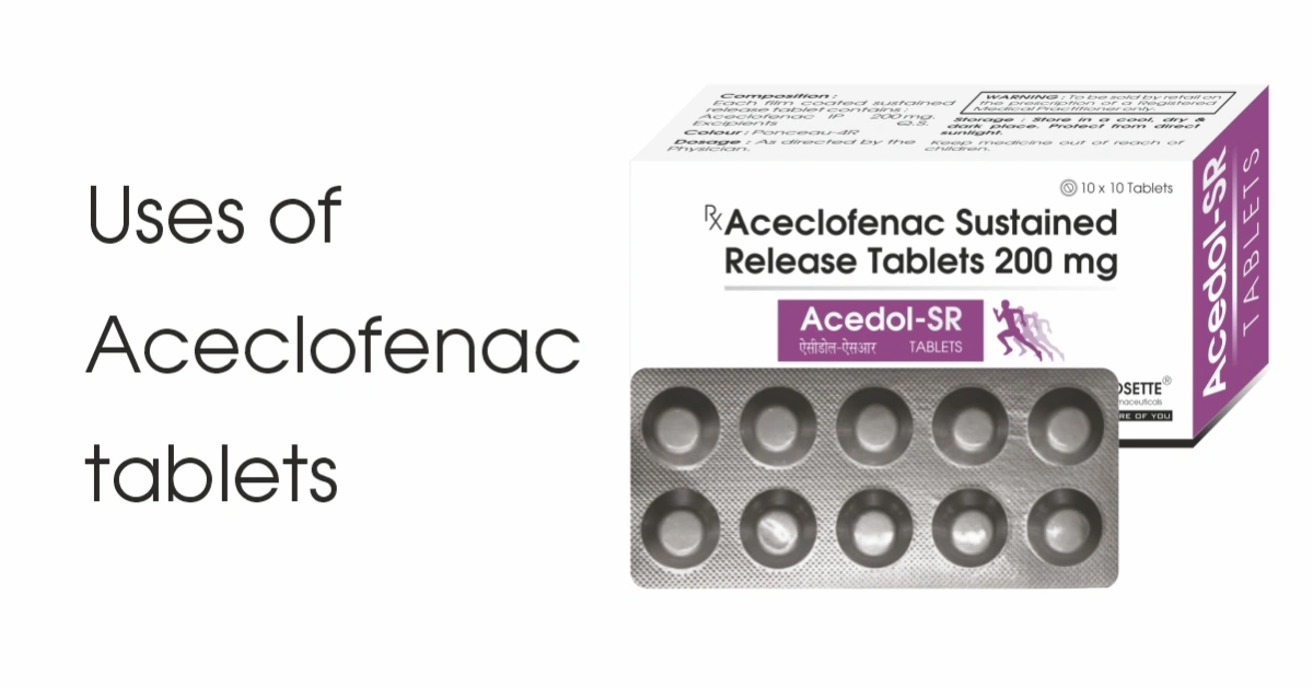 Use of Aceclofenac